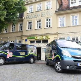 Hotel garni Goldene Henne, hotel en Arnstadt