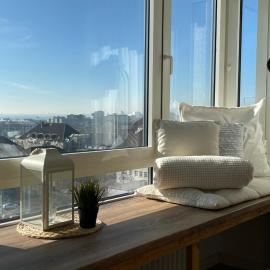 Yachtpanorama Weser und Yachthafenblick 1 Zi 7OG, hotel in Bremerhaven