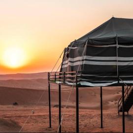 Star line for Desert Camping
