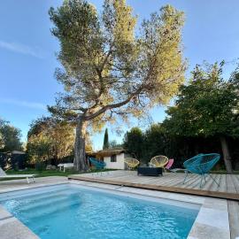 Villa Maguy - Piscine et jardin privée - Proche centre ville Aix en Provence - Parking - Boulodrome - Plancha