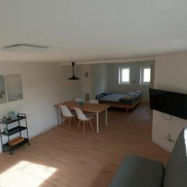 Newly built Hiloa studio apartment stylishly furnished
