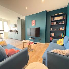 Appartement Pop et coloré au coeur de Dunkerque
