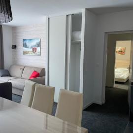 Appartement pour 8 pers à Gourette avec accès piscine