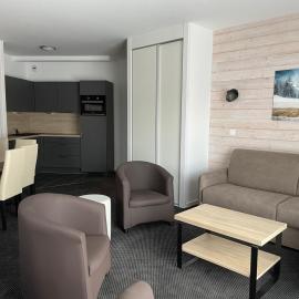 Gourette - Studio cabine 65m² pour 8 pers., animaux admis, draps inclus - FR-1-860-13