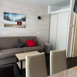 Gourette : Studio 4 pers avec animaux permis, draps inclus - FR-1-860-51