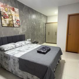 Belém में, होटल Apartamento Moderno no Marco Excelente Localização em Belém Garagem e piscina