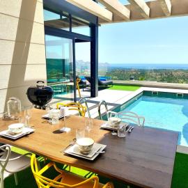 Polop Hills Luxury villa with sea views and private pool