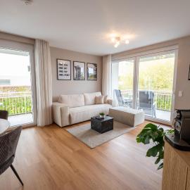 Modernes Apartment - Basel, Kur & Golf, viešbutis mieste Bad Belingenas