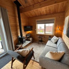 Folkestone में, होटल The Cabin log fire cosy home