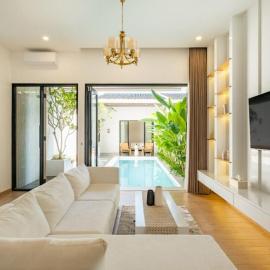 New 3BR Modern Luxury Villa with Pool & Patio - Non-crowded Area in Canggu, hotel Dalung városában