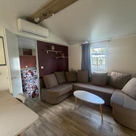 Bungalow 507 6 à 8 pers, Wifi, Clim, Camping Siblu Lac de Rêves