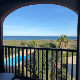 Appartement vue mer Saint Cyprien Plage