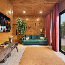 Al Madam Desert Wooden Villa โรงแรมในShabakah