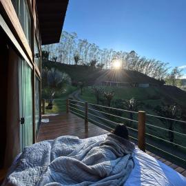 Sítio Rancho Mineiro, hotel v mestu Domingos Martins