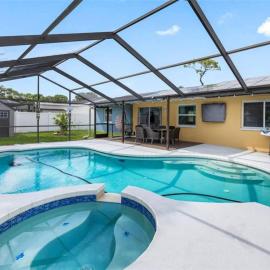 Villa W pool in Clearwater