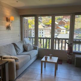 Studio cabine 6 personnes avec balcon, wifi et parking