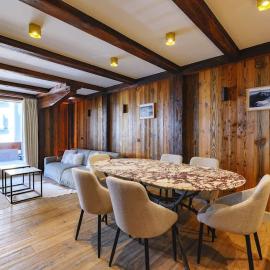 Luxury suite 70m2 balcon courchevel1850 parking, hotel in Courchevel