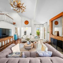 Luxe Escape Modern Family Home with Private Patio