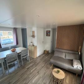 Mobile Home 6 personnes Mimizan Plage camping Siblu 4 étoiles, hotel in Mimizan-Plage