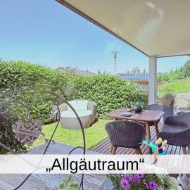 Ferienwohnung Allgäutraum - hochwertig und modern mit Whirlpoolwanne