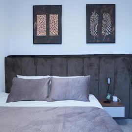 Luxury Apartments - Wohnung IA - Modernes Twin-Apartment III Stock