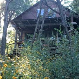 Rustic Two-Bedroom Cabin Rental on Hamilton Creek in Texas Hill Country