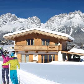 Chalet Der Tyroler Adler im Zentrum vom Wilden Kaiser, hotell i Going