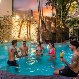 Hotel B&B - Playa del carmen, хотел в Плая дел Кармен