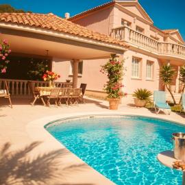 Costa Dorada Villa - Pool BBQ Beach 5min, מלון בקאלאפיי