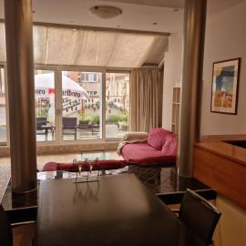 Big terrace 2 BR with AC 2 steps from main square