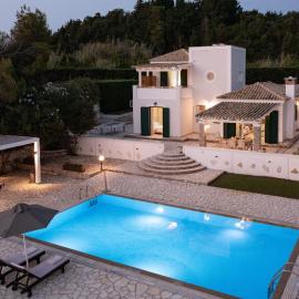 Beachfront Villa Victoras - With private beach
