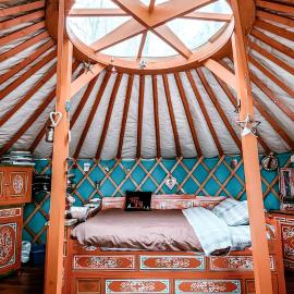 Yourte Voyageuse, khách sạn ở Charette