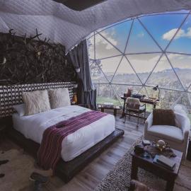 Freya Geo Dome Suite At El Mistico Ranch, hotel in Nogal