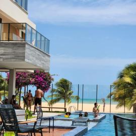 Apartamento à beira-mar em São Miguel do Gostoso