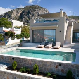 Ammos Luxury Villas Salamina, ξενοδοχείο σε Aiándion