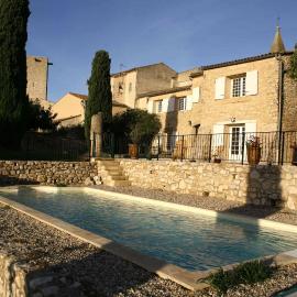 Le Mas d'Yvette - Authentic 19th century house with pool and stunning view