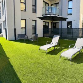 Apartamento en Ares con jardín privado a 400 m de la playa, hotel Aresben