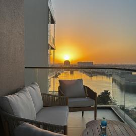Juman flat Marina and Sea view, hotel in Ḩayl Āl ‘Umayr