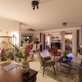 Aiolos Grand super lux suite in Alimos Riviera with gym