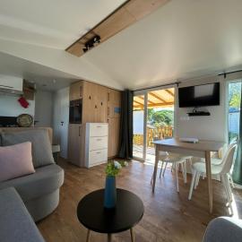 Mobil-Home 419 Camping Lac des rêves Siblu 3ch 40m2 MER, hotel din Lattes
