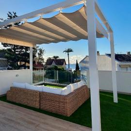 Thai Beach Residencial E, Private jacuzzi, Sea View, Rooftop, 50m to the beach, hotel v destinaci San Javier