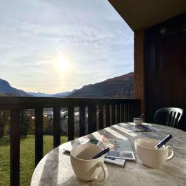 Studio spacieux avec balcon et parking - Briançon 4 pers - FR-1-330C-157