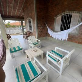 Casa ampla - 4 quartos com ar-condicionado - 70m da praia, Itamaracá