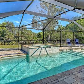 Peaceful Villa Retreat Pool, Spa, Manasota Key