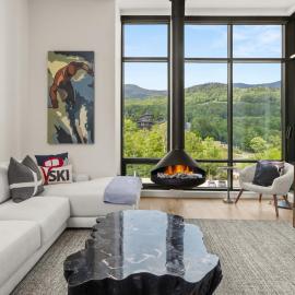 409 - 3 bed - Treehouse unit - Spruce Peak at the Base of Stowe Mt Resort - Sleeps 9