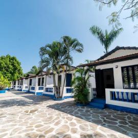 Palette Santorini Cabins | Cottages | Pool | Mountain View | Lonavala