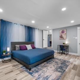 Modern Studio Retreat with Workspace in Houston