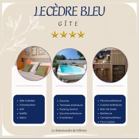 La Salamandre de l Olivier - Le Cèdre Bleu, hotel v destinácii Aubignosc