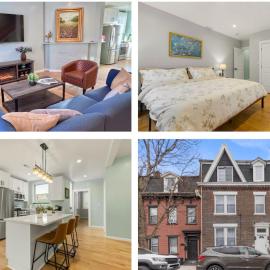 Brand New Row House, Walk to PPG Arena, Duquesne U and Mercy Hospital, Spa-like Bathrooms, Free Parkng