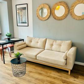 Elegant Apartment in Ivory - AC & Smart TV